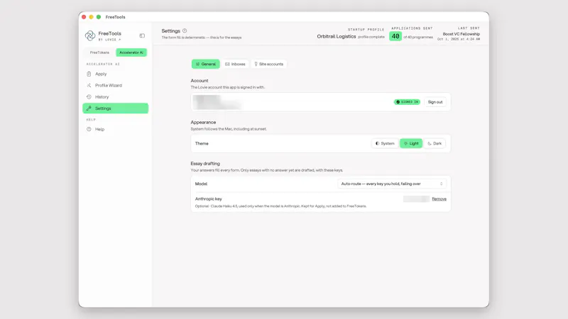 Accelerator AI by Lovie.co screenshot 6