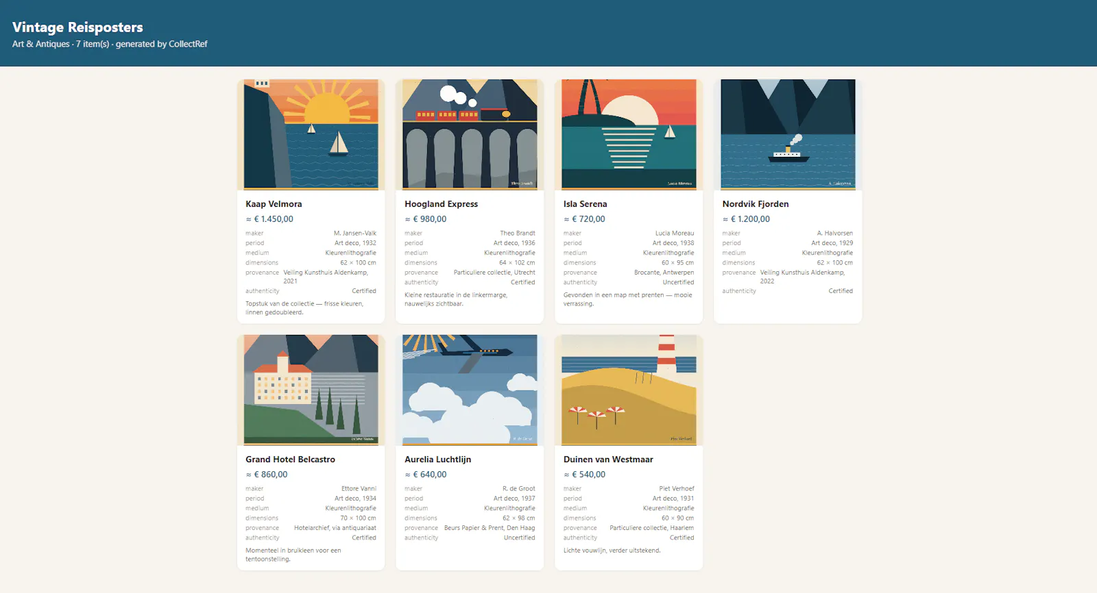 CollectRef screenshot 7