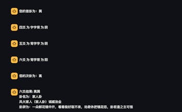 Free AI Fortune Telling|LIU YAO Divining gallery image