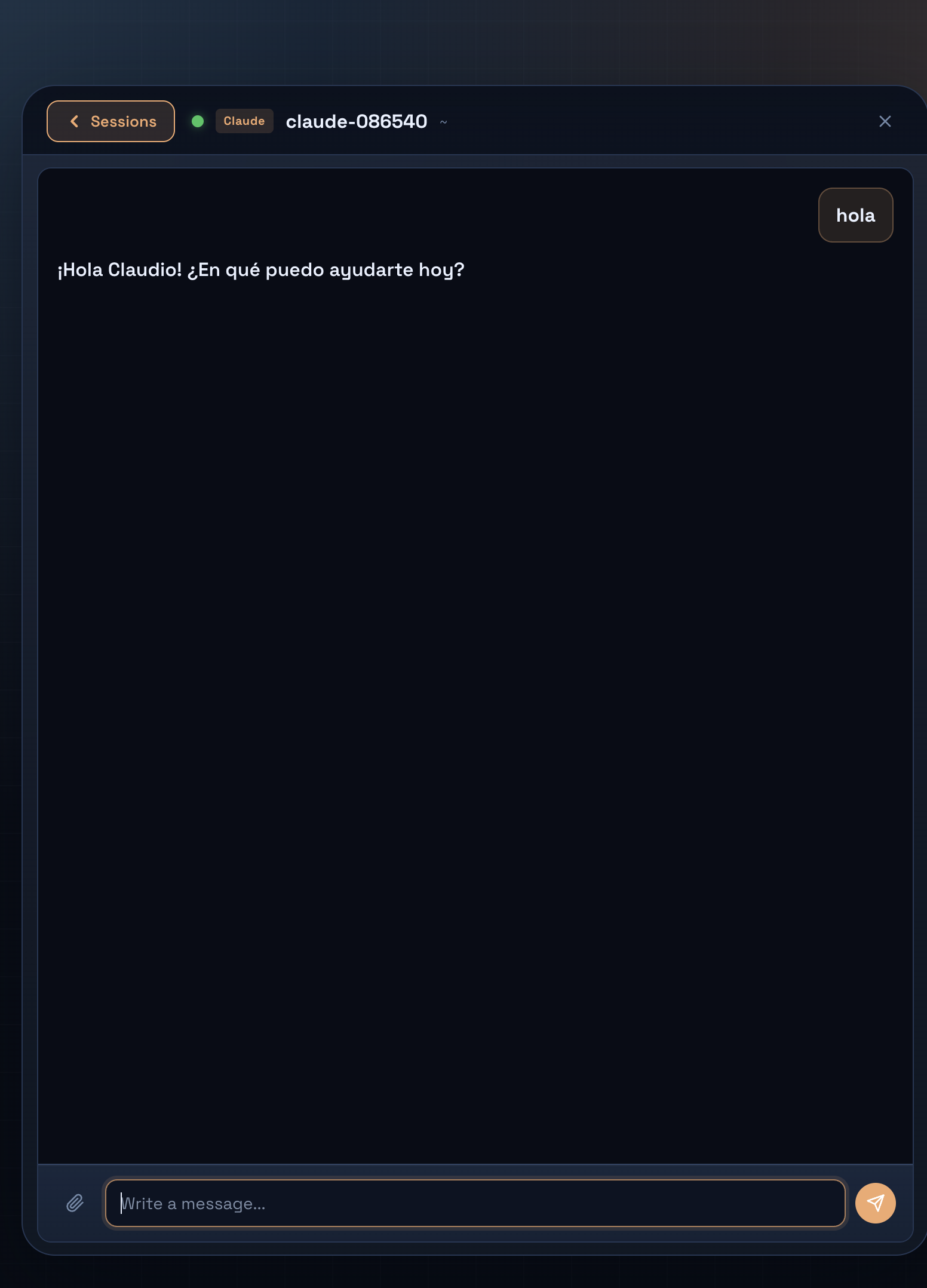 ClauDesk - Screenshot 2 showing product features and functionality