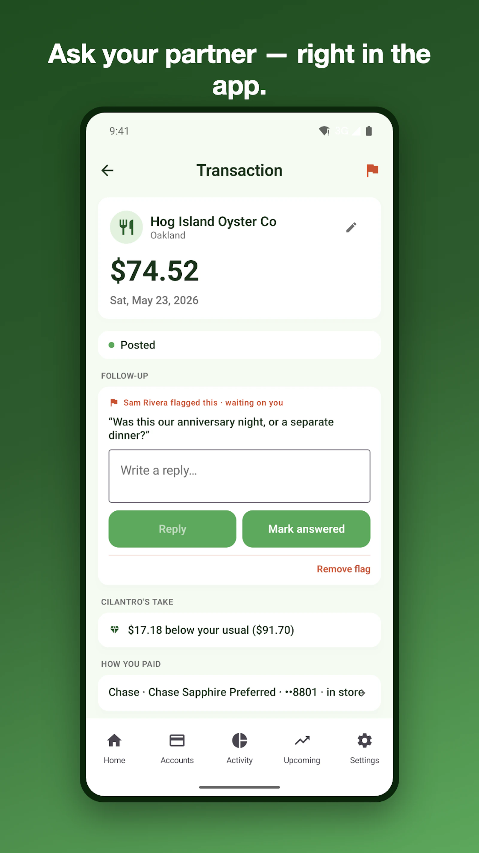 Cilantro screenshot 3