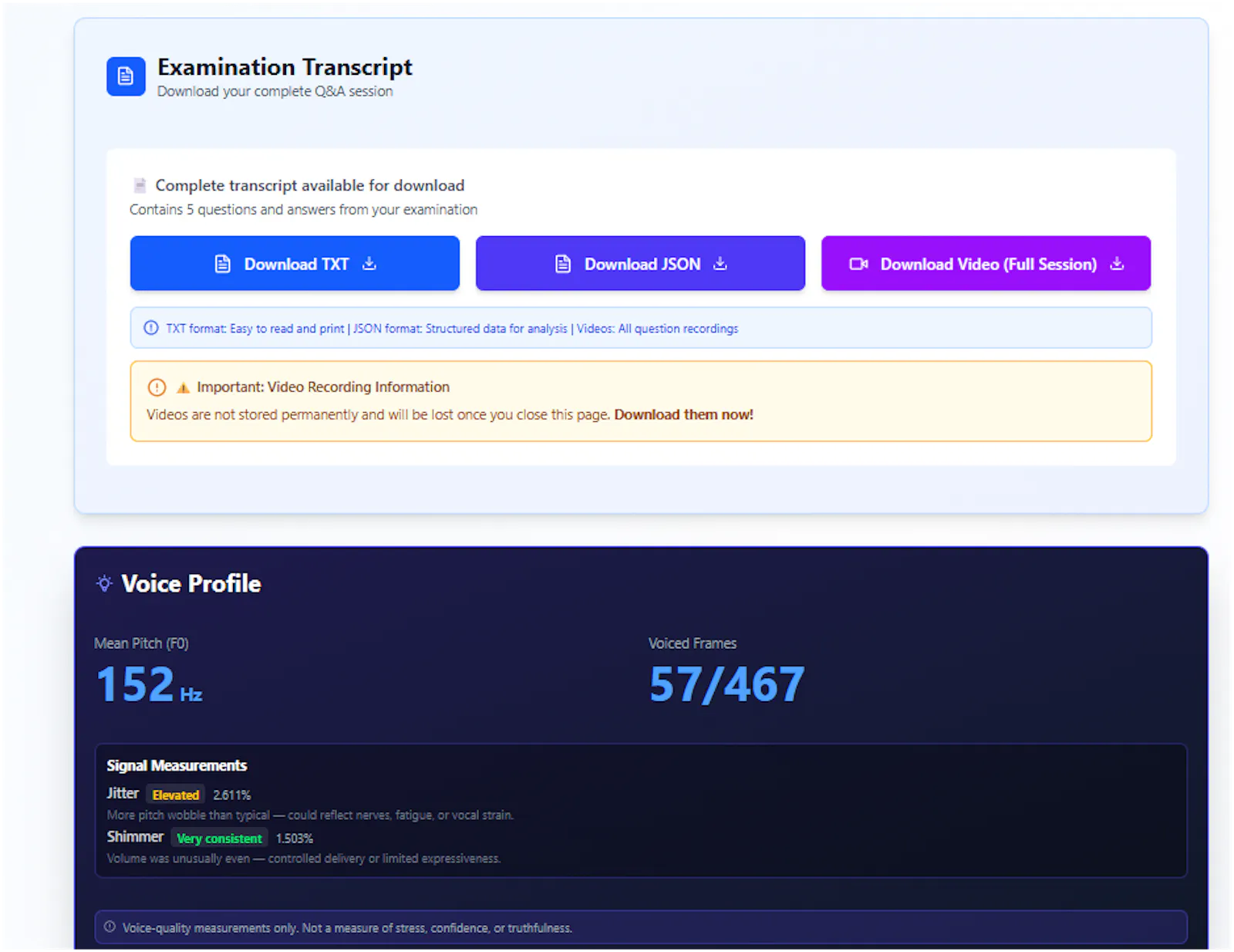 crossexam.me Platform screenshot 6