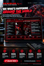 RedPulse - Global threat monitor gallery image