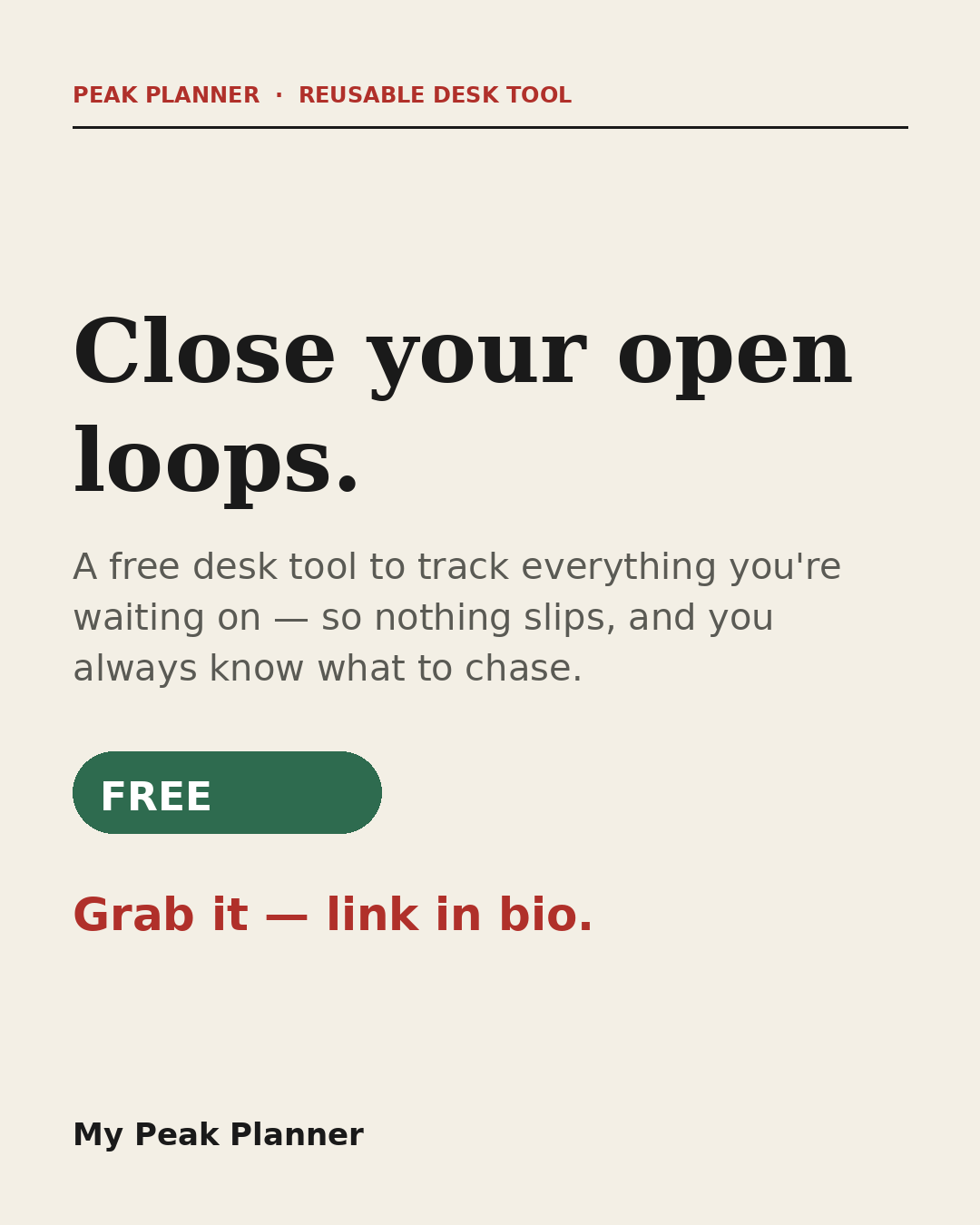 Open Loops gallery image