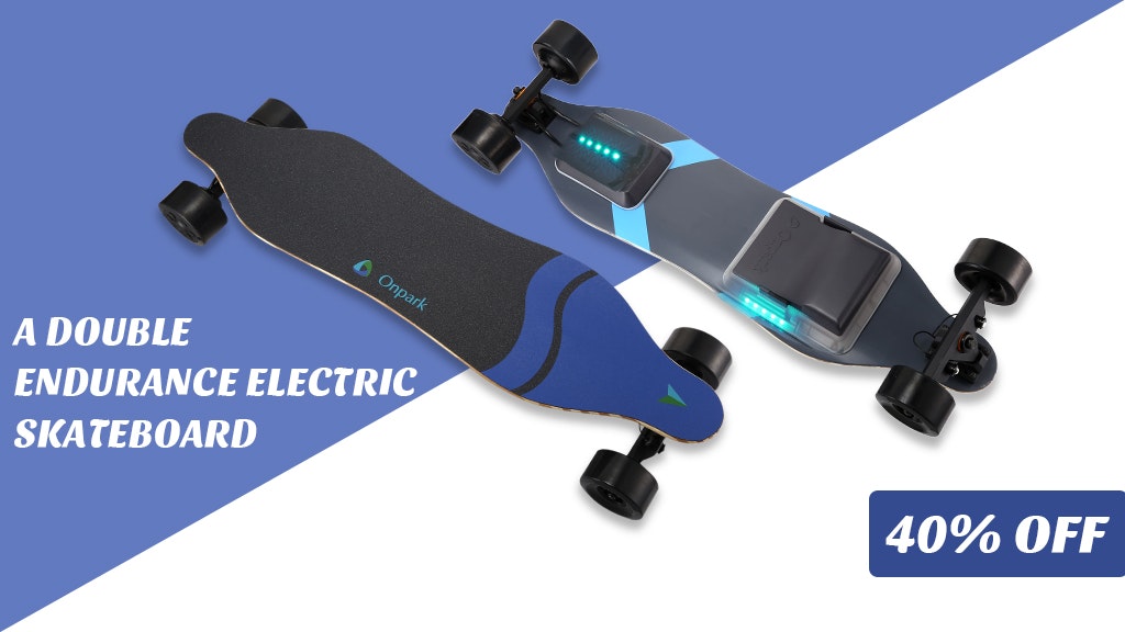 A Double Endurance Electric Skateboard gallery image