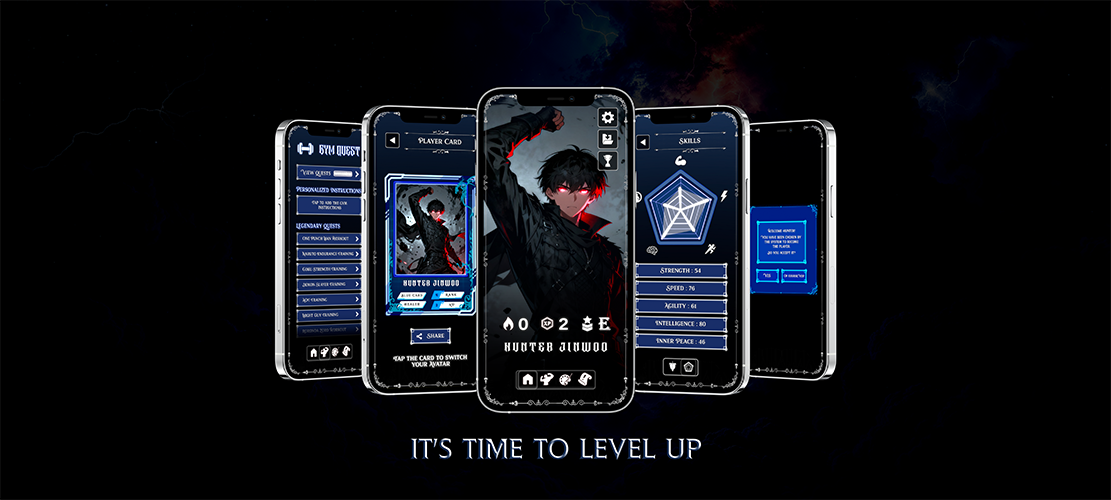 Solo Leveling System - Main product screenshot demonstrating key features and user interface
