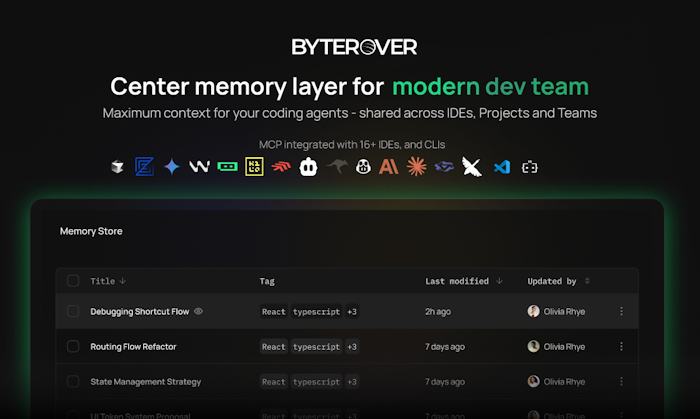 Byterover 2.0产品图