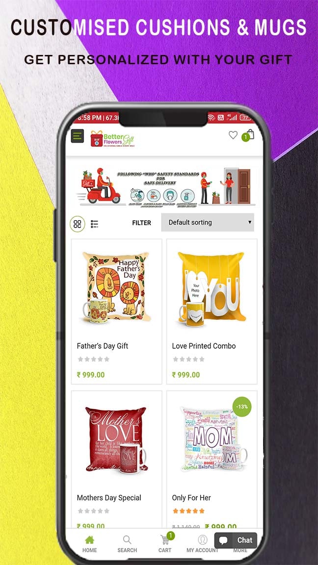 BGF : Flowers, Cake & Gift Delivery App gallery image