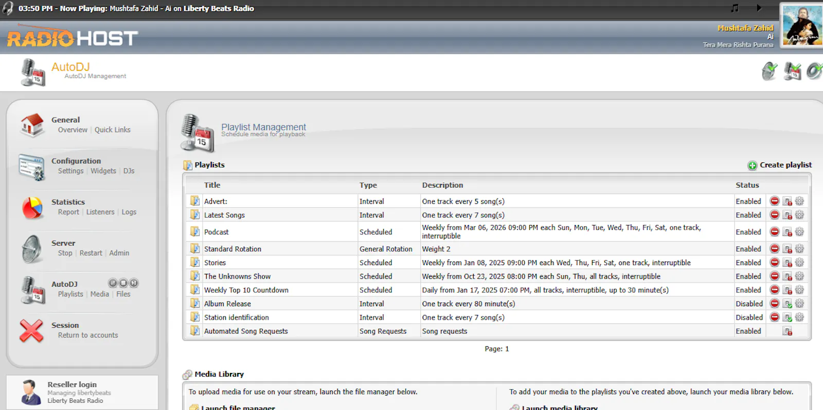 radiohost.online screenshot 4