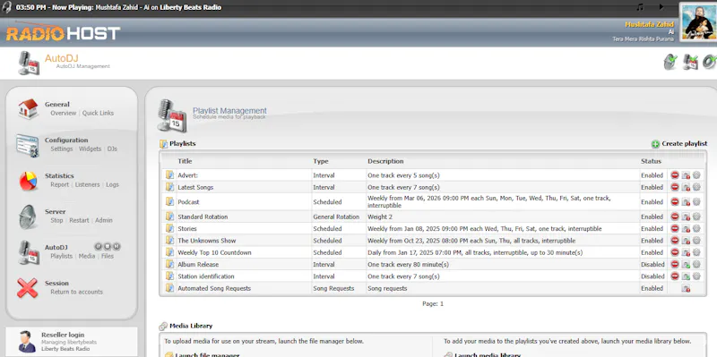 radiohost.online screenshot 4