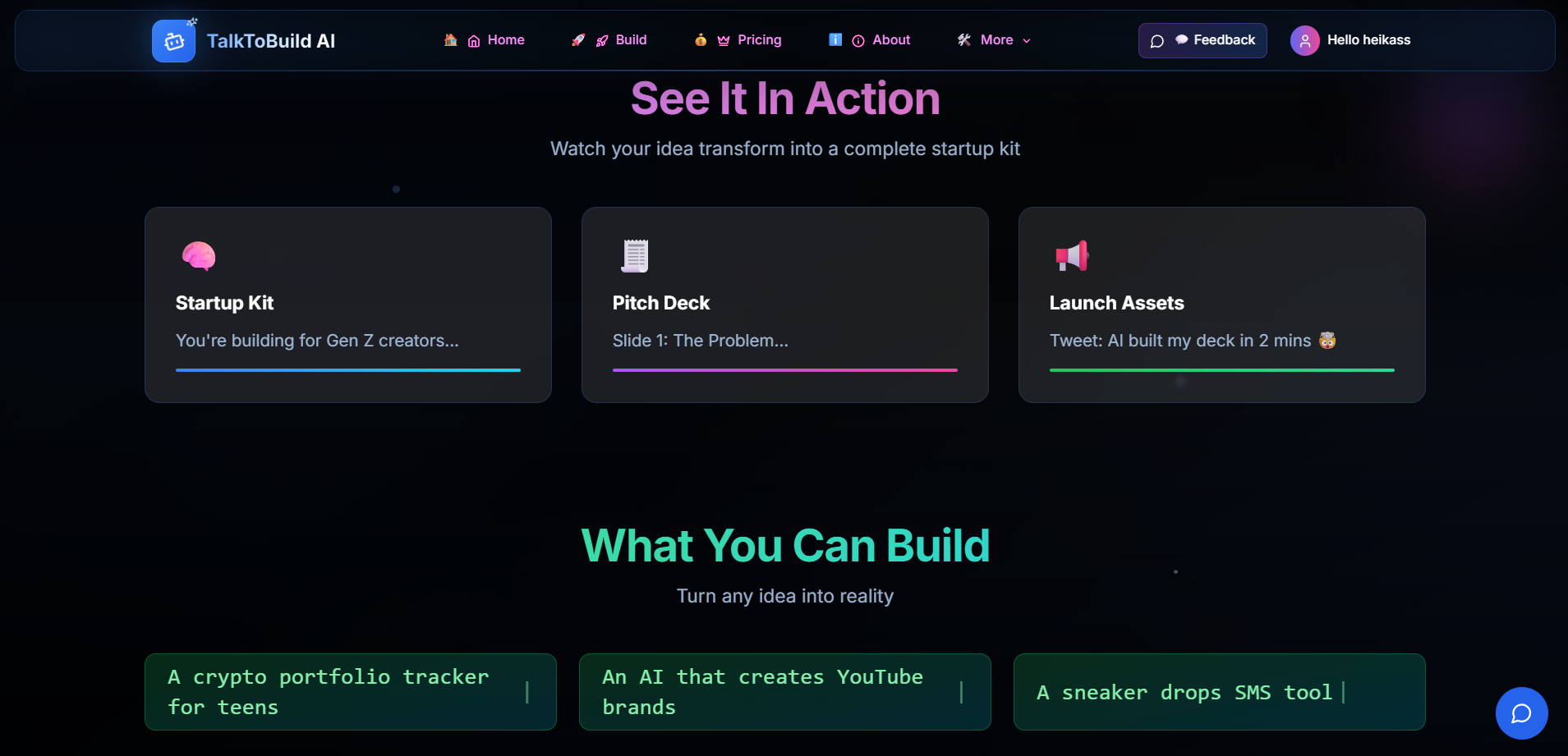 TalktoBuild AI media 2