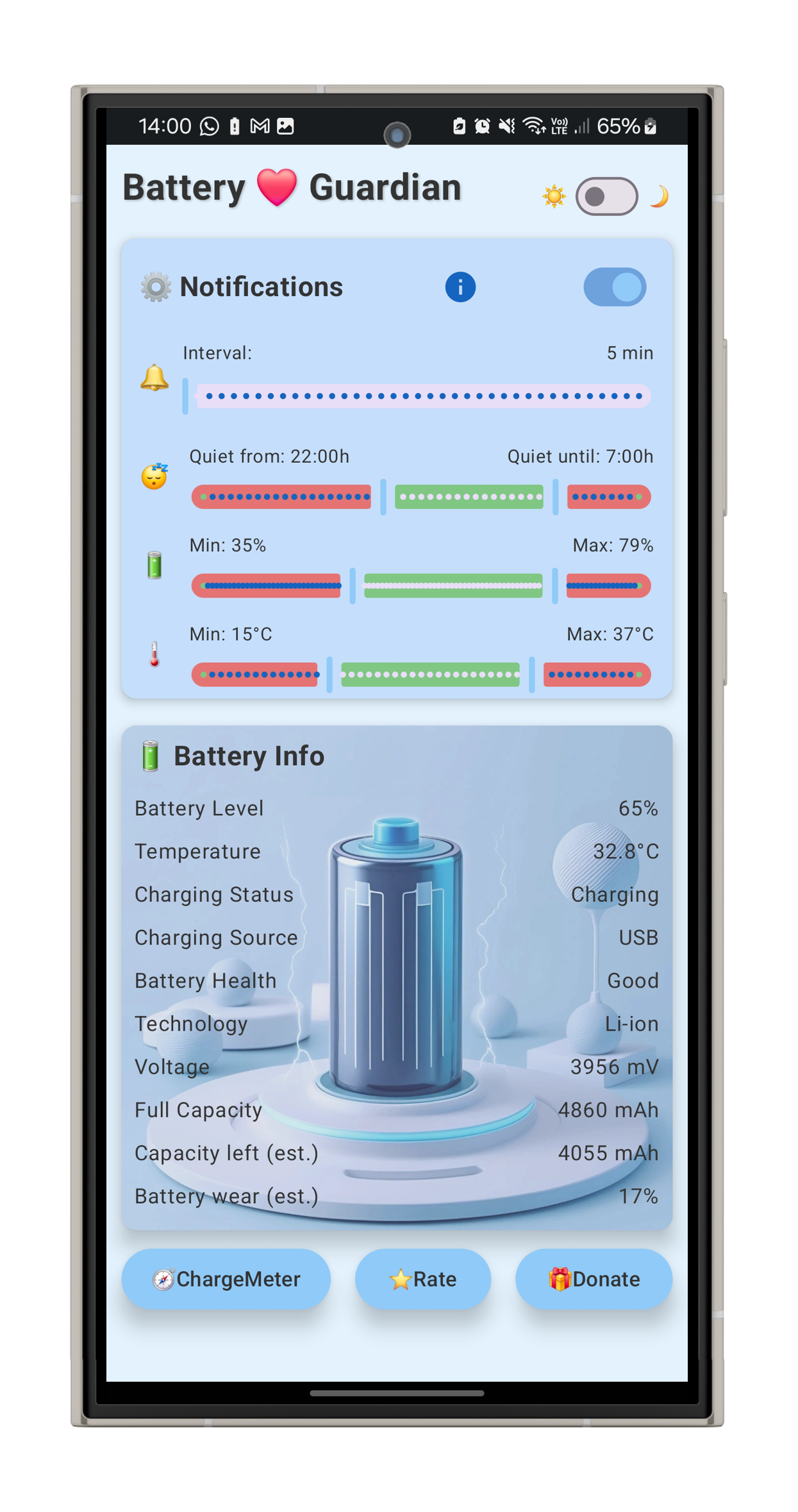 Battery Guardian screenshot 3