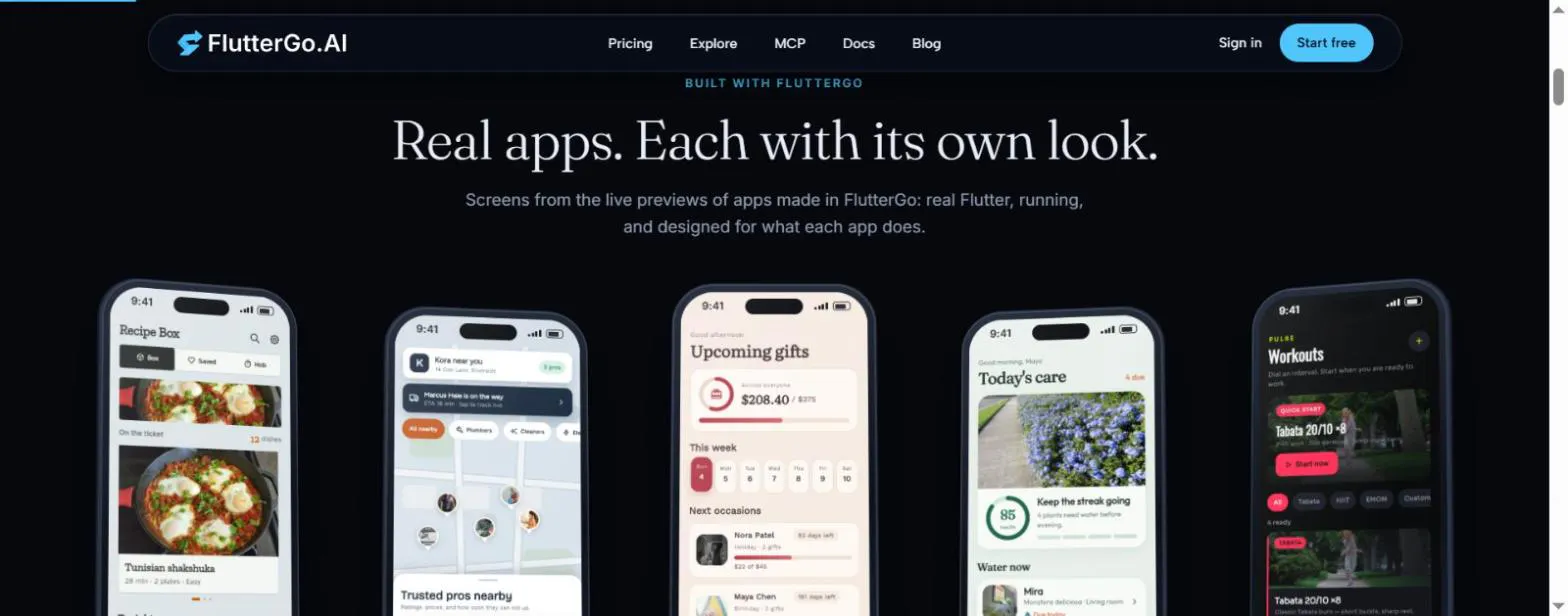FlutterGo gallery image