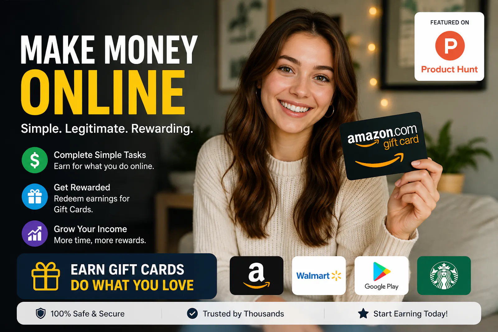 RewardHub — Simple Ways to Earn Online screenshot 1