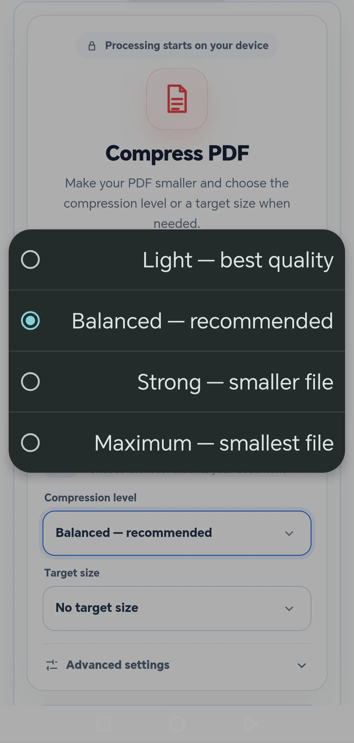 Voymira PDF Compressor gallery image