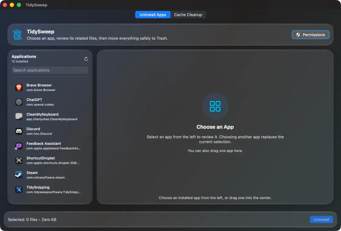 TidySweep Software gallery image