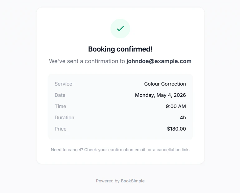 BookSimple screenshot 3