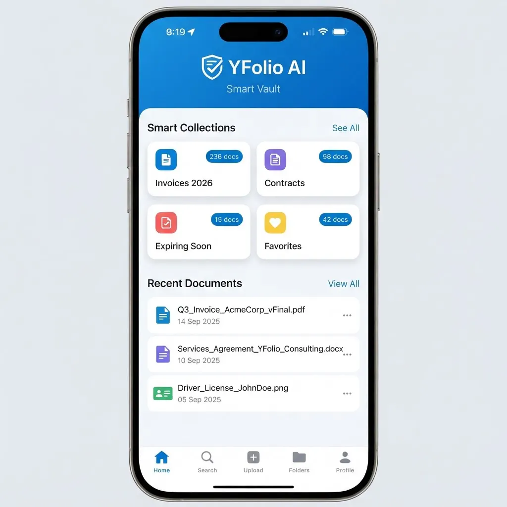 YFolio AI: Smart OCR Vault gallery image