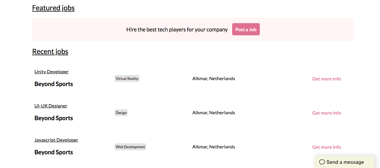 Sportstechjobs gallery image