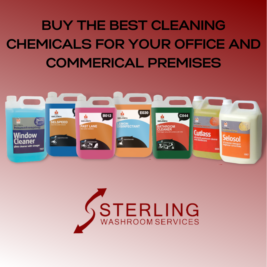 ALL SORT OF CLEANING CHEMICALS.