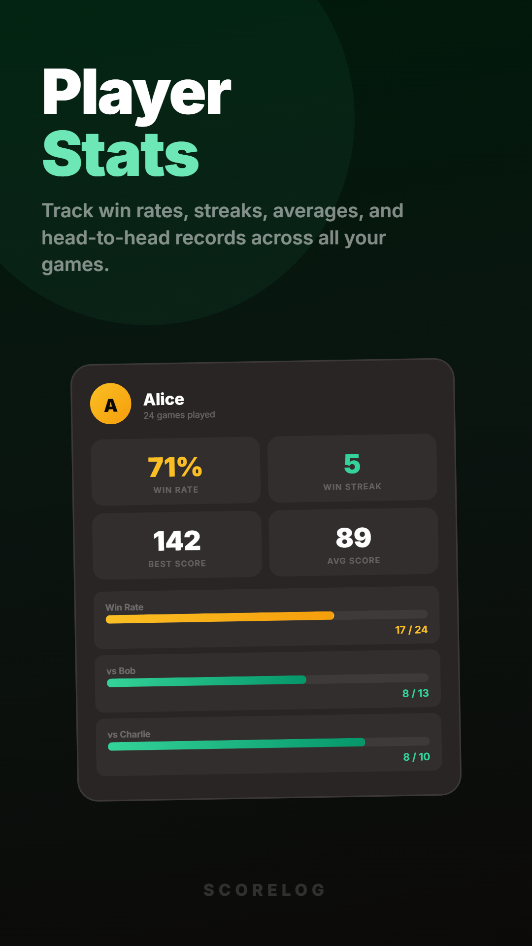 ScoreLog - Score Keeper gallery image