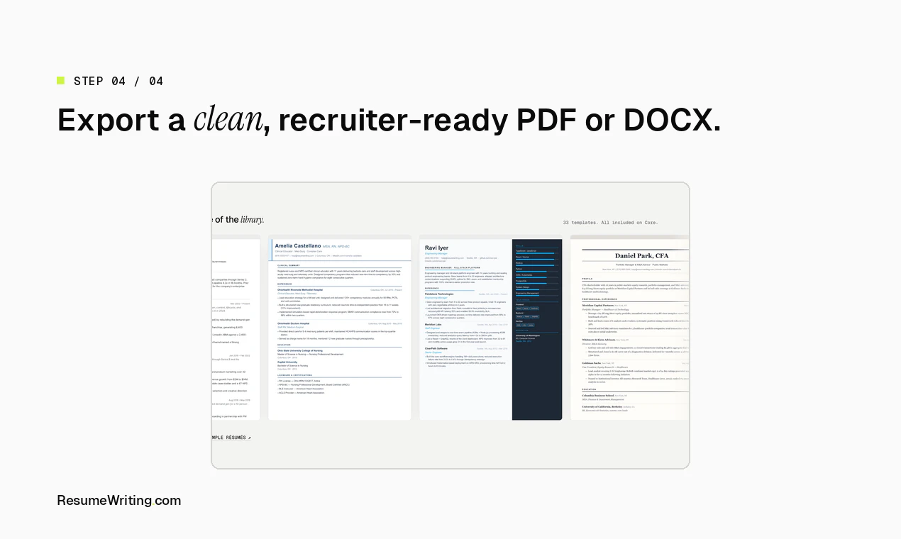ResumeWriting.com screenshot 5