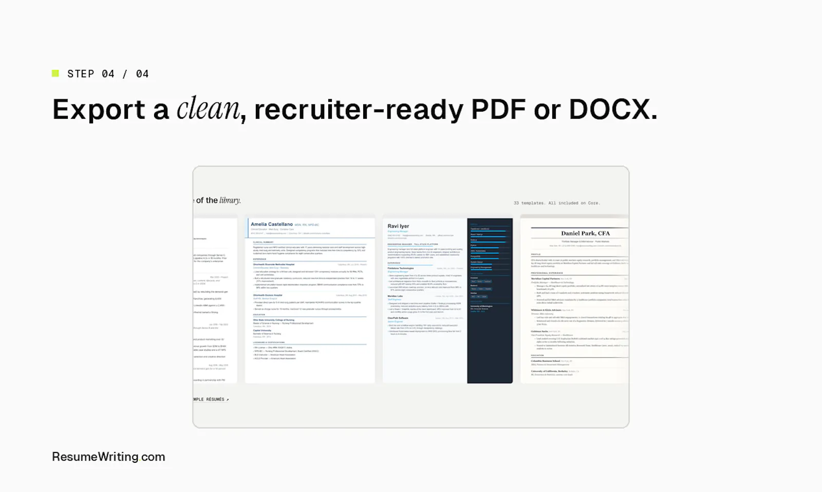 ResumeWriting.com screenshot 5