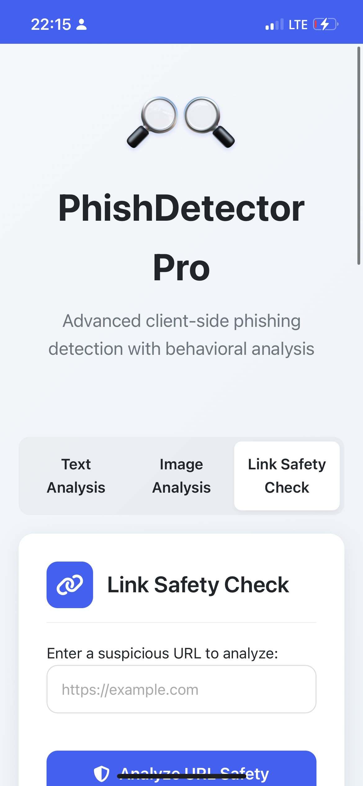 PhishDetector Pro - Geliştirilmiş Tehdit Analizi medya 8