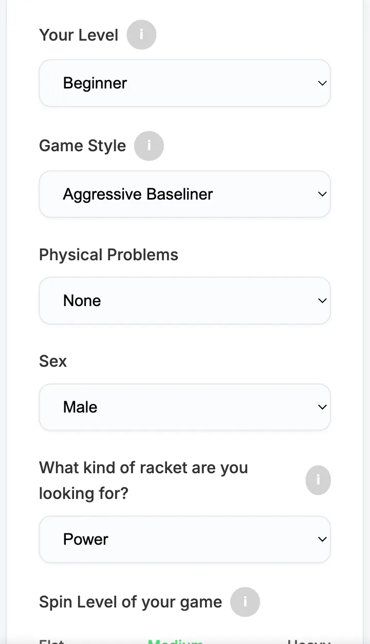 RacketWise gallery image
