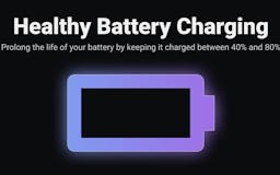 Healthy Battery Charging media 1