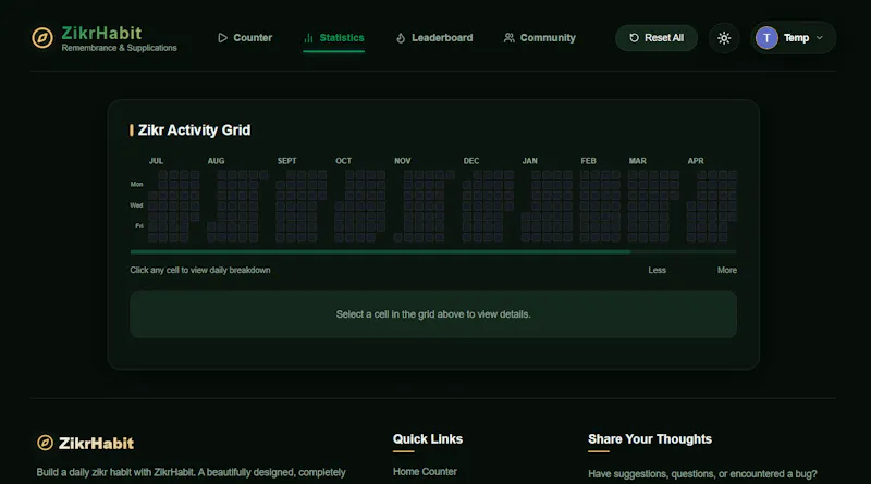 ZikrHabit screenshot 3