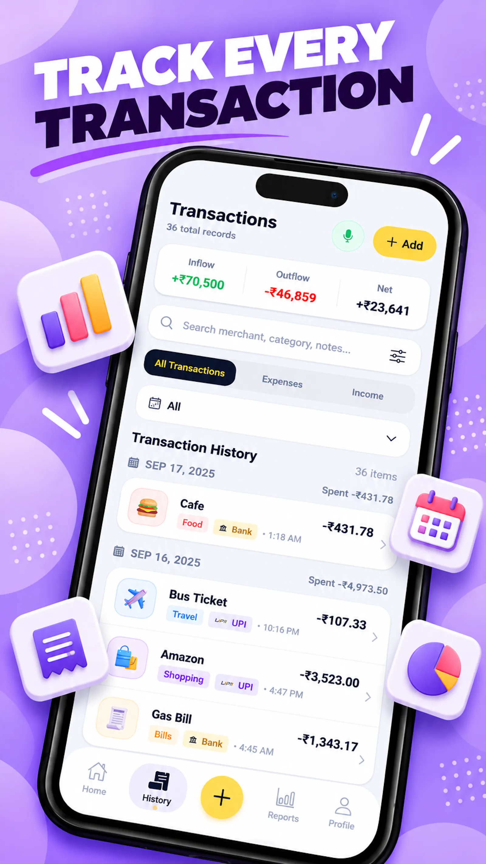 Rupeo App — Smart Expense Tracker  screenshot 3