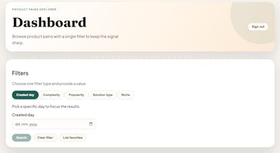 PainSight — From pains to insights gallery image