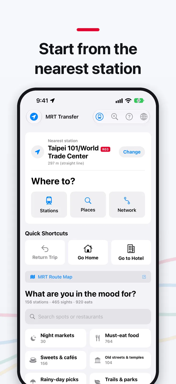 Taipei MRT Transfer Map gallery image