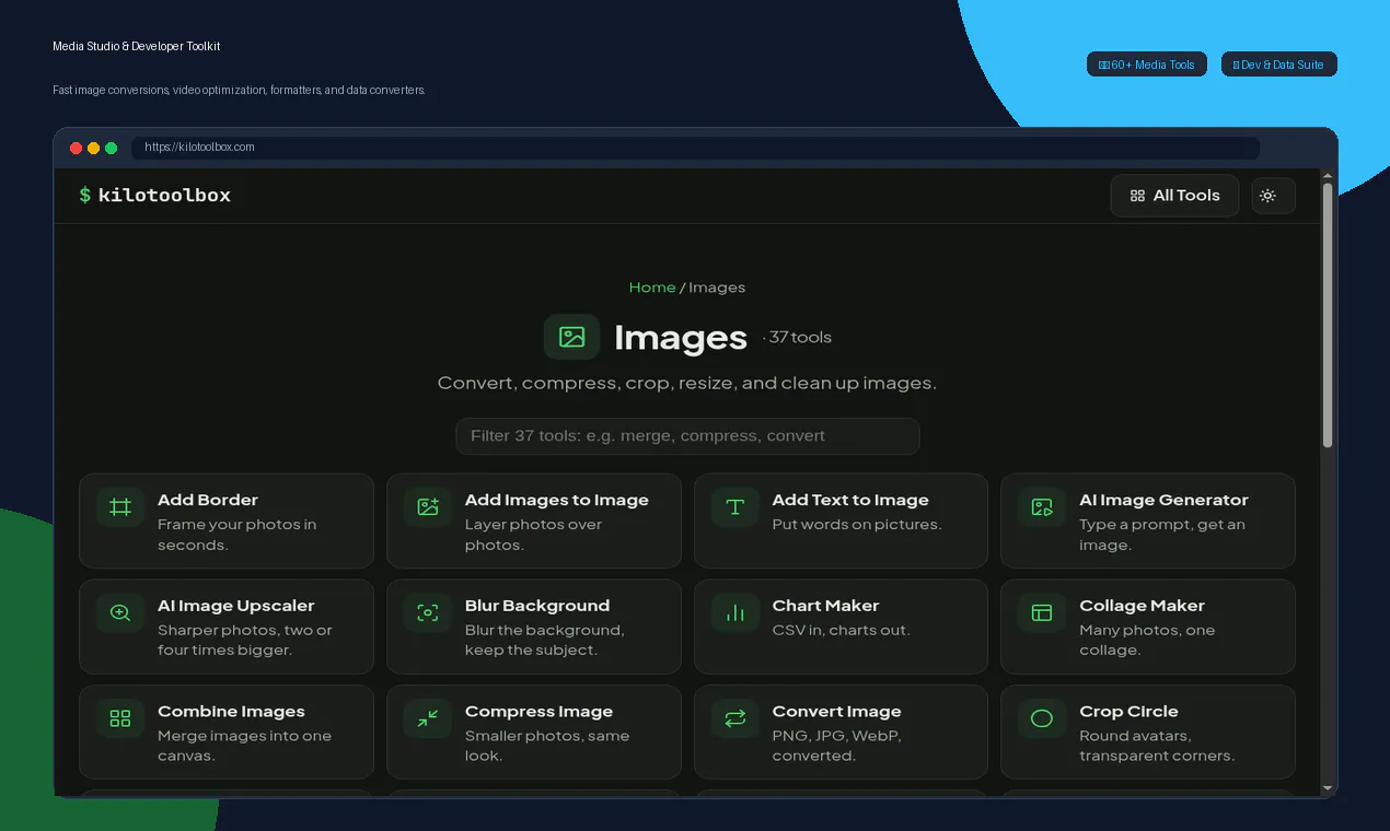 KiloToolbox gallery image