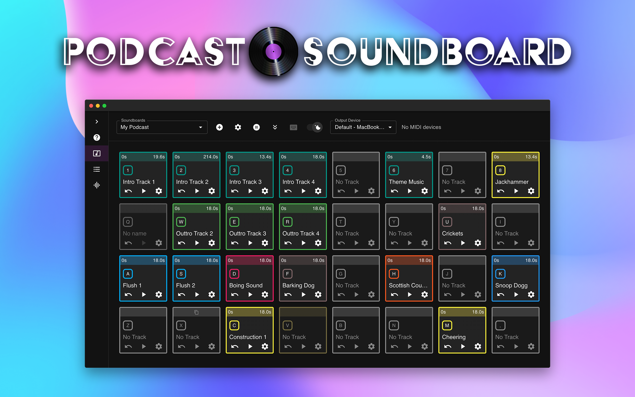 Media Podcast Soundboard - Aplikasi soundboard terbaik untuk kreatif dan penyampai 1