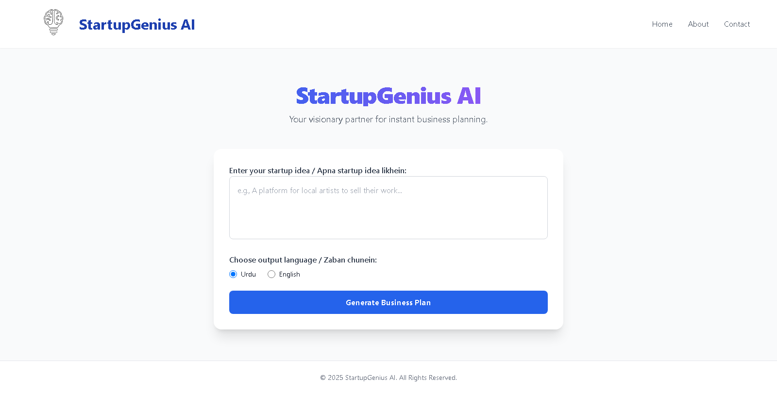 StartupGenius AI media 1