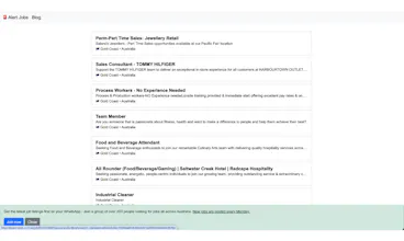 Alert Jobs gallery image