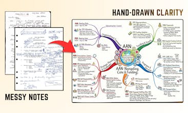 NoteMap: Hand-drawn mind maps from notes gallery image