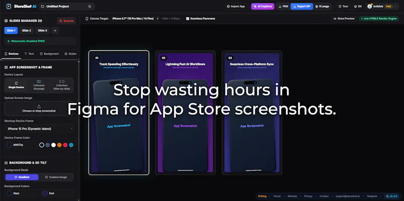 StoreShot AI screenshot 2