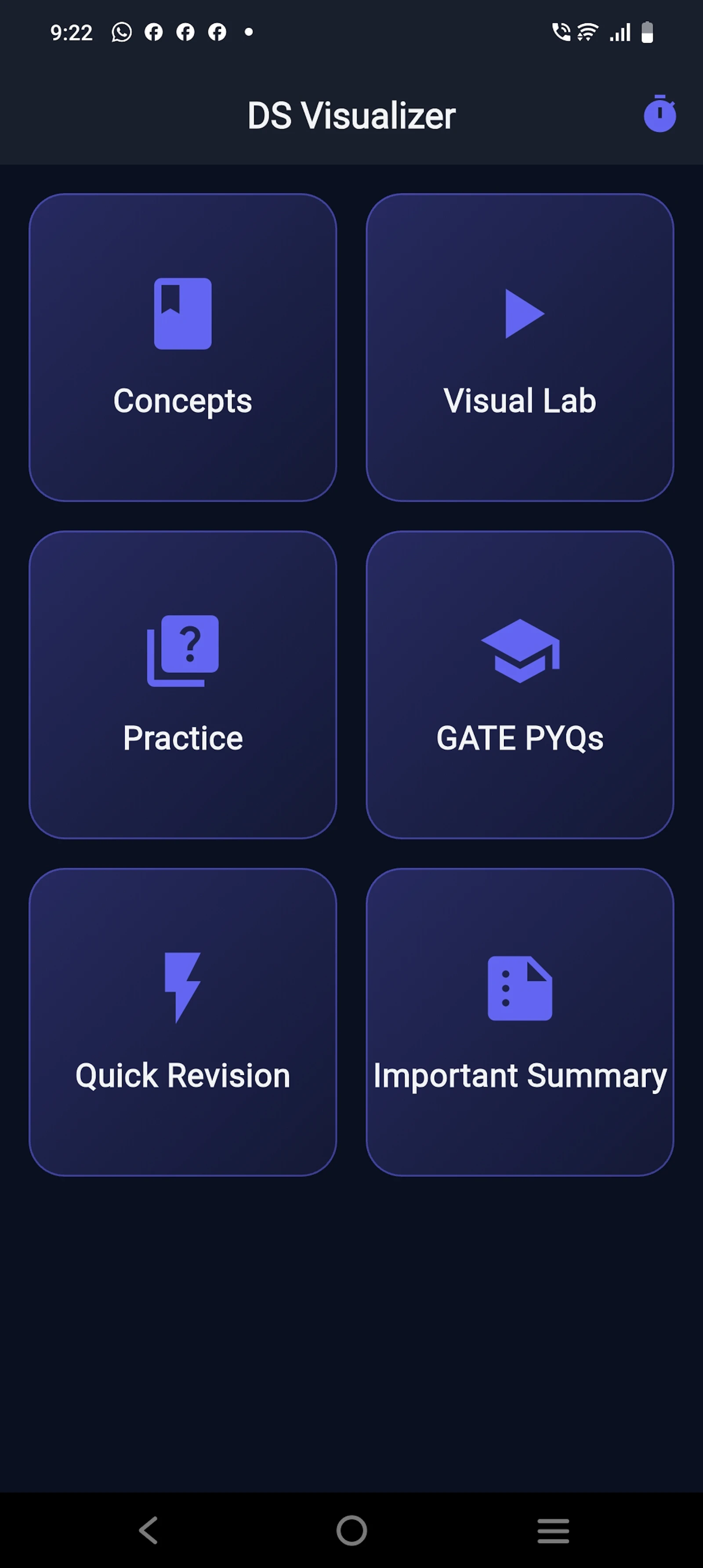 Data structure visualizer screenshot 1
