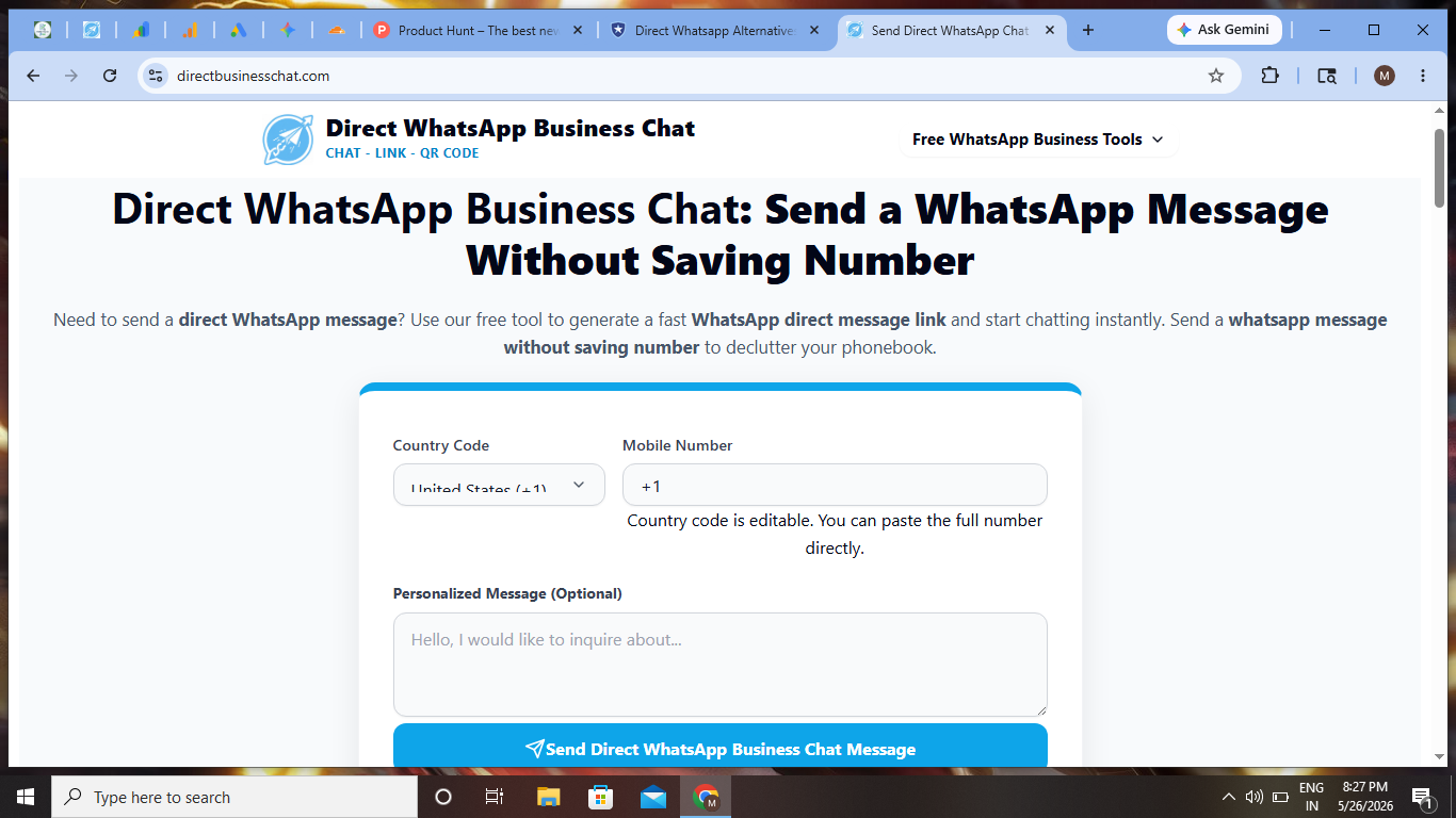 Direct Business Chat gallery image