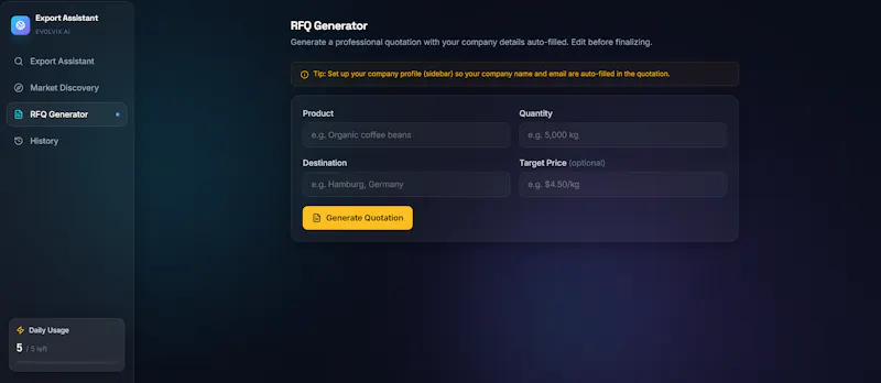 Export Assistant by Evolvix AI screenshot 11
