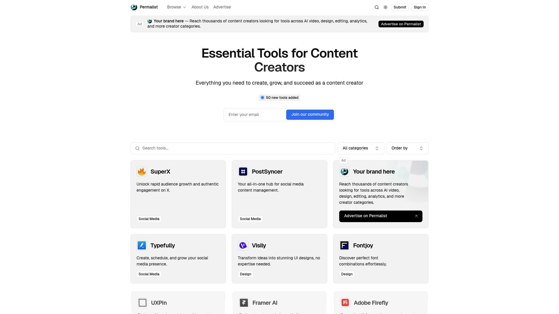 Permalist gallery image