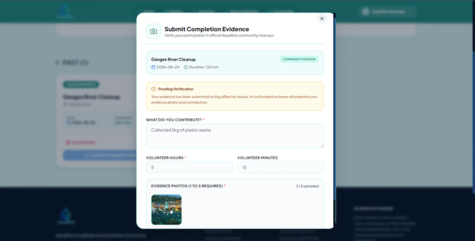 AquaRise App screenshot 9