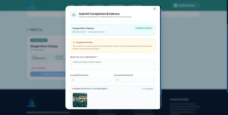 AquaRise App screenshot 9