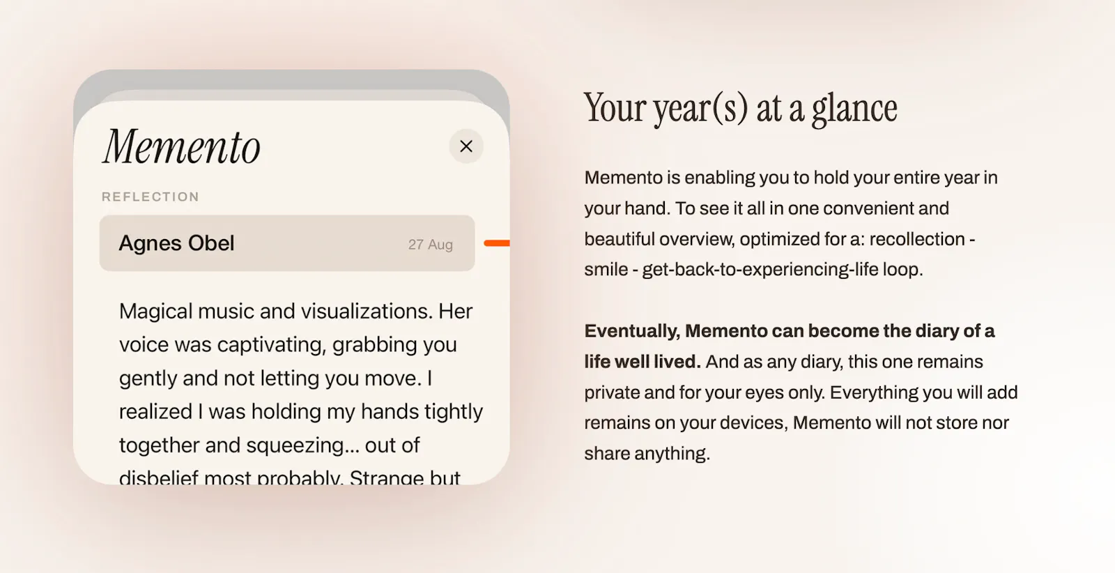 Memento screenshot 3