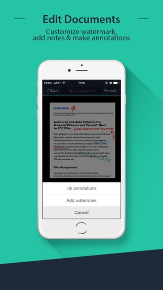 CamScanner gallery image