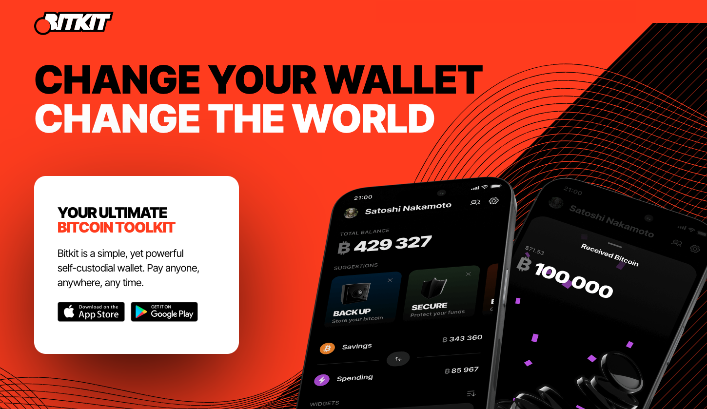 Bitkit: Bitcoin & Lightning Wallet: Change Your Wallet, Change The World |  Product Hunt