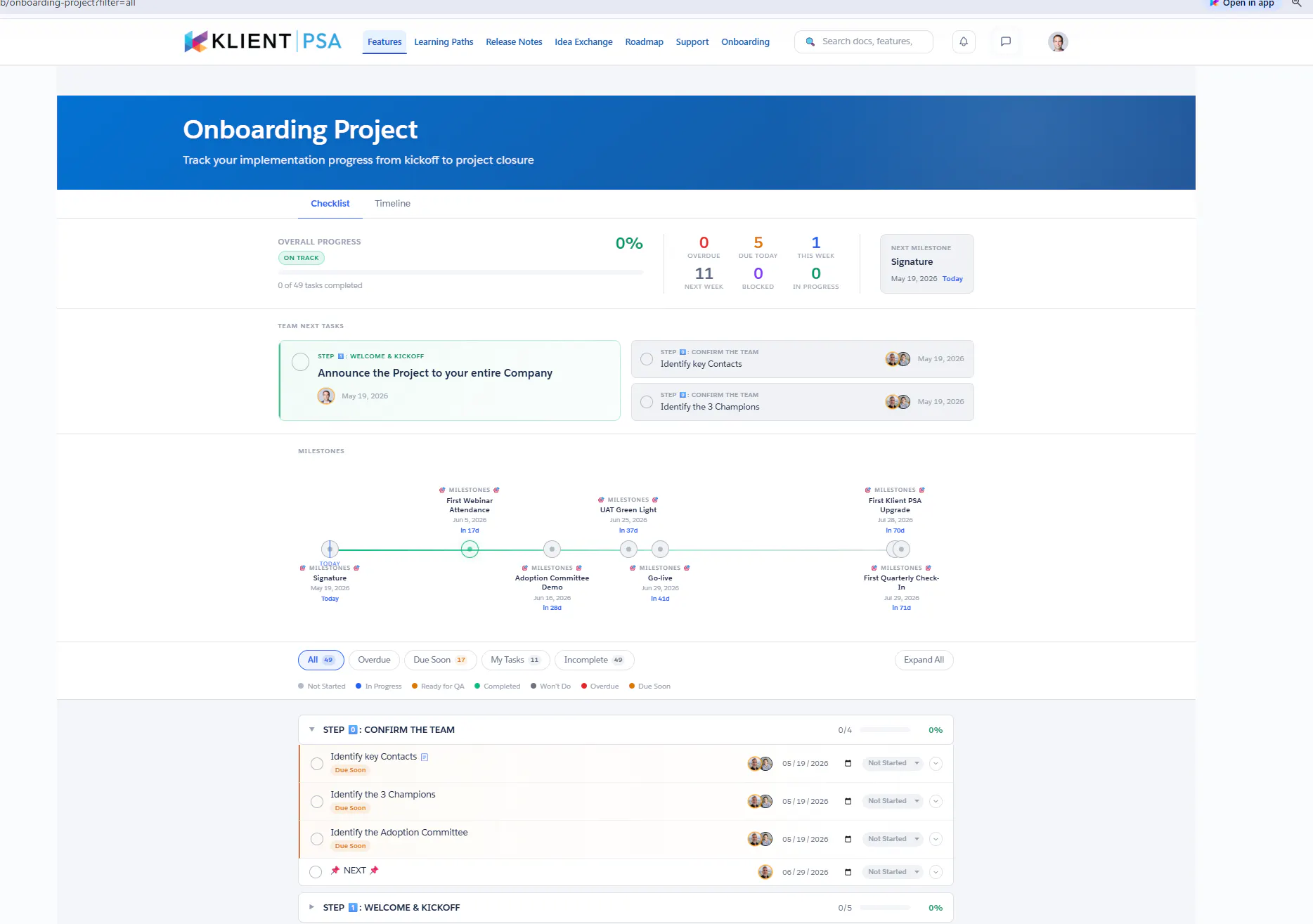 Your Projects in Salesforce with Klient  gallery image